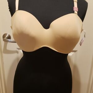 Cacique Light Beige Boost Convertable Bra